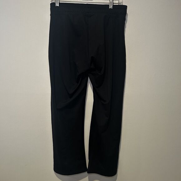 Yogipace Womens Athleisure Yoga Pant Black Stretch Wide Leg M Drawstring Pull On - Picture 7 of 8